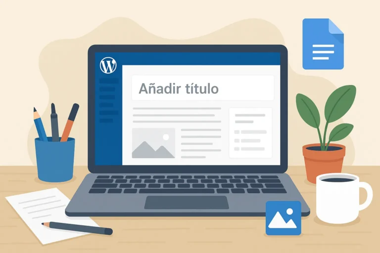 Cómo acceder al escritorio de WordPress y publicar tu primer post paso a paso
